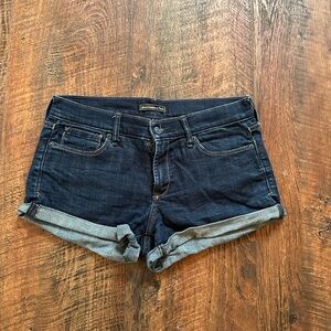 Denim Lowrise shorts